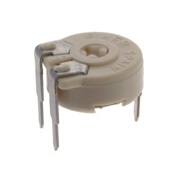 10 pcs : PTC10LV10-105A2020 - TRIMMER 1M OHM 0.33W PC PIN TOP