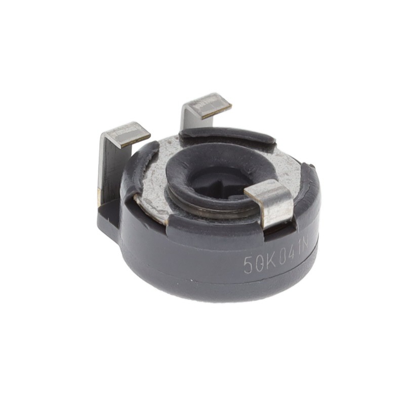 10 pcs : PS10LV50-503A3030 - TRIMMER 50K OHM 0.15W J LEAD TOP