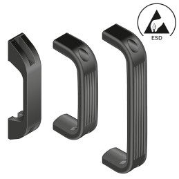 1 pcs - Bosch Rexroth PA Door Handle, 8 mm, 10 mm Slot, 26 mm, 50 mm, 133 mm Strut Profile