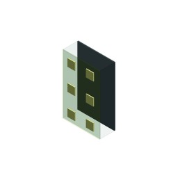 10 pcs : MLPF-WB55-02E3 - RF FILTER LOW PASS 2.45GHZ 6SMD