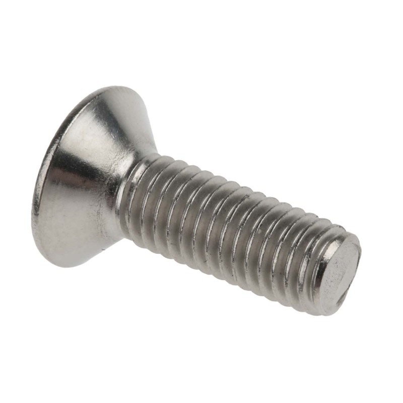 1 Box of 50 - RS PRO Plain Stainless Steel Hex Socket Countersunk Screw, DIN 7991, M5 x 16mm