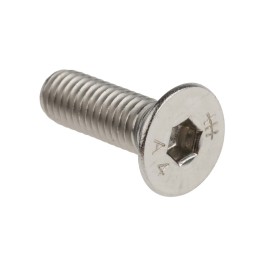 1 Box of 50 - RS PRO Plain Stainless Steel Hex Socket Countersunk Screw, DIN 7991, M5 x 16mm