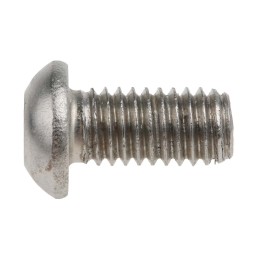 1 Box of 50 - RS PRO Plain Stainless Steel Hex Socket Button Screw, ISO 7380, M6 x 12mm