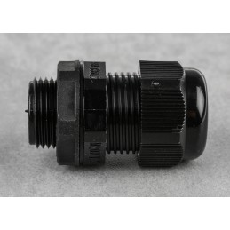 1 Bag of 5 - RS PRO Black Nylon Cable Gland, M20 Thread, 4mm Min, 9mm Max, IP68