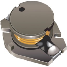 5 pcs - Bourns, SDR1806, 1806 Unshielded Wire-wound SMD Inductor with a Ferrite DR Core, 1 μH ±20% Wire-Wound 10A Idc Q:21