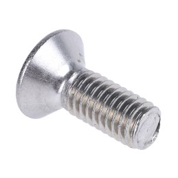 1 Box of 50 - RS PRO Plain Stainless Steel Hex Socket Countersunk Screw, DIN 7991, M6 x 16mm