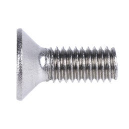 1 Box of 50 - RS PRO Plain Stainless Steel Hex Socket Countersunk Screw, DIN 7991, M6 x 16mm