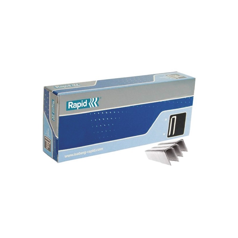 1 Box of 2000 - Rapid 6mm Staples 2000 Per pack