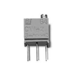 5 pcs - 5kΩ, Through Hole Trimmer Potentiometer 0.25 W @ 85 °C Top Adjust TT Electronics/BI, 64