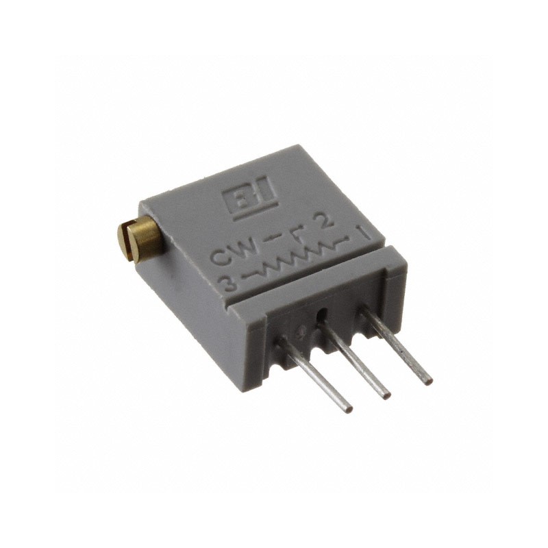 10 pcs : 67XR100LF - TRIMMER 100 OHM 0.5W PC PIN SIDE