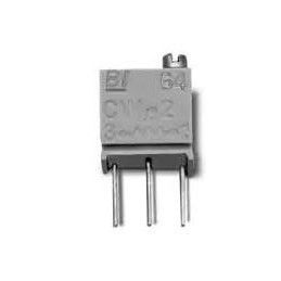 5 pcs - 20kΩ, Through Hole Trimmer Potentiometer 0.25 W @ 85 °C Top Adjust TT Electronics/BI, 64