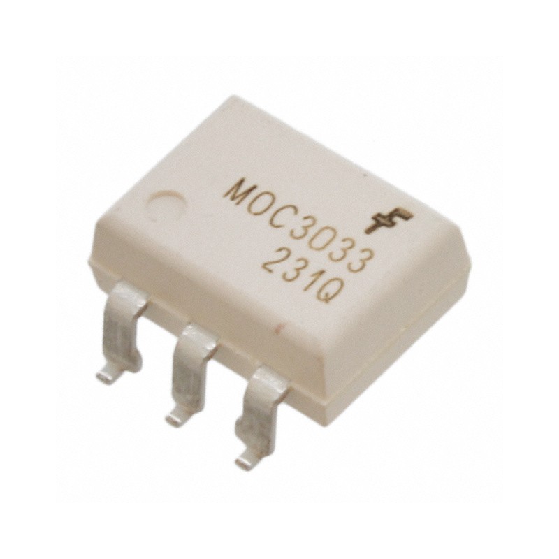10 pcs : MOC3033SM - OPTOISOLATOR 4.17KV TRIAC 6SMD