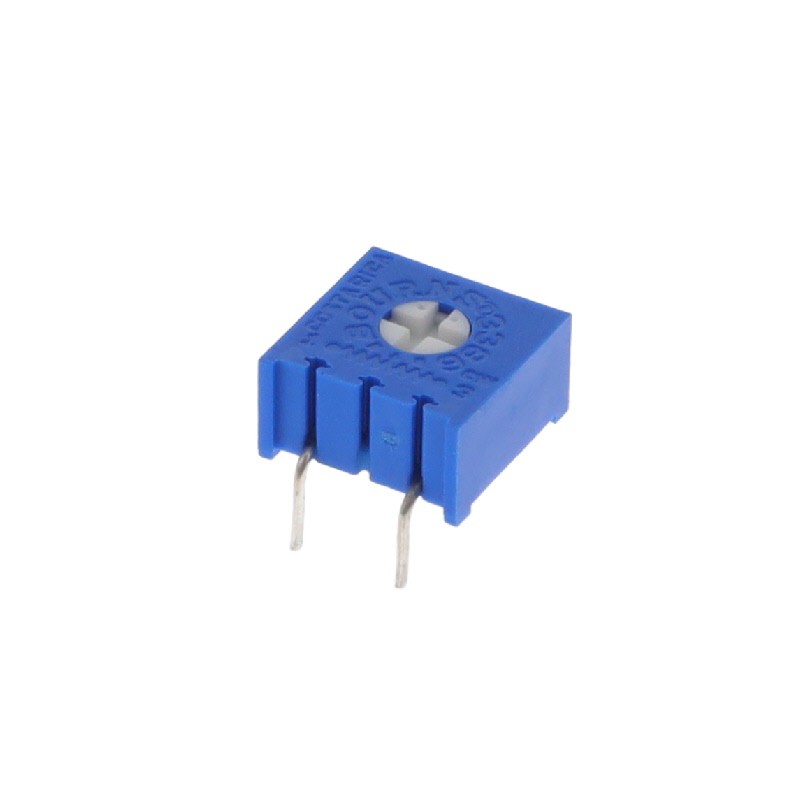 10 pcs : 3386G-1-103LF - TRIMMER 10K OHM 0.5W PC PIN TOP