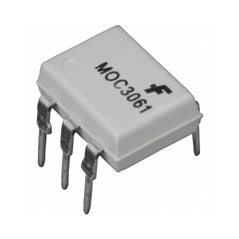 10 pcs : MOC3061M - OPTOISOLATOR 4.17KV TRIAC 6DIP