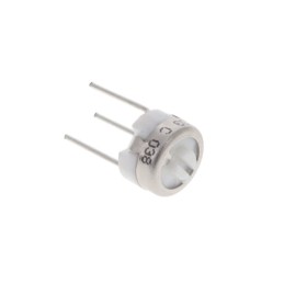 10 pcs : T7RYA103KT20 - TRIMMER 10K OHM 0.5W PC PIN TOP