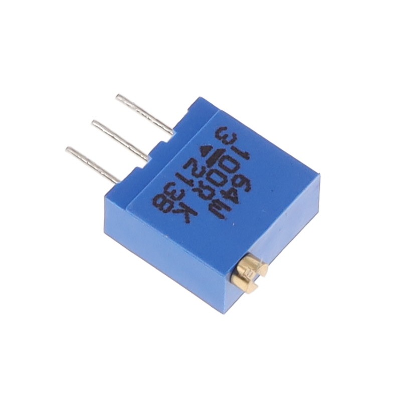 10 pcs : M64W101KB40 - TRIMMER 100 OHM 0.5W PC PIN TOP