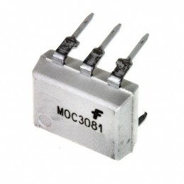 10 pcs : MOC3081M - OPTOISOLATOR 4.17KV TRIAC 6DIP