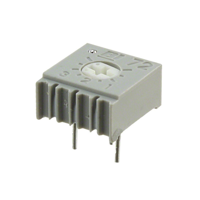 10 pcs : 72PR50KLF - TRIMMER 50K OHM 0.5W PC PIN TOP