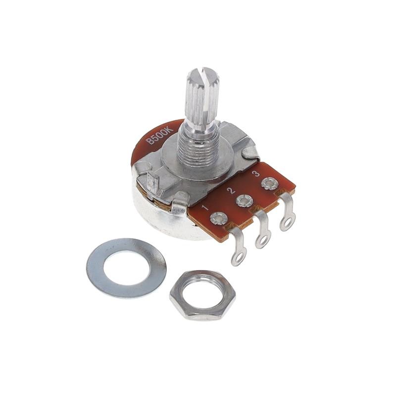 10 pcs : PDB241-E420K-504B0 - POT 500K OHM 1/2W CARBON LINEAR