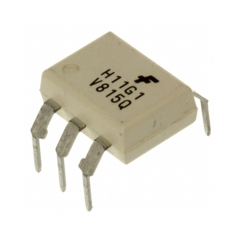 10 pcs : H11G1TVM - OPTOISO 4.17KV DARL W/BASE 6DIP