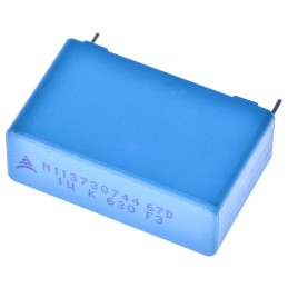 5 pcs - EPCOS B32674 Polypropylene Capacitor PP, 630 V dc, 800 V dc, ±10%, 1μF, Through Hole