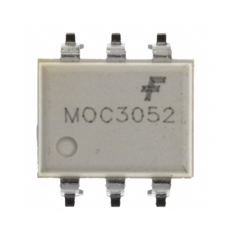 10 pcs : MOC3052SR2VM - OPTOISOLATOR 4.17KV TRIAC 6SMD