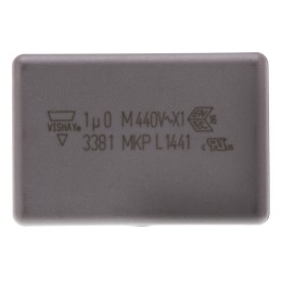 5 pcs - Vishay MKP 338 Polypropylene Film Capacitor, 440V ac, ±20%, 1μF, Through Hole