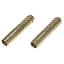 1 Box of 10 - RS PRO Hose Connector Hose Joiner 10mm ID