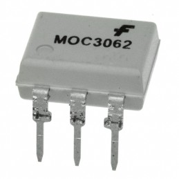 10 pcs : MOC3062M - OPTOISOLATOR 4.17KV TRIAC 6DIP