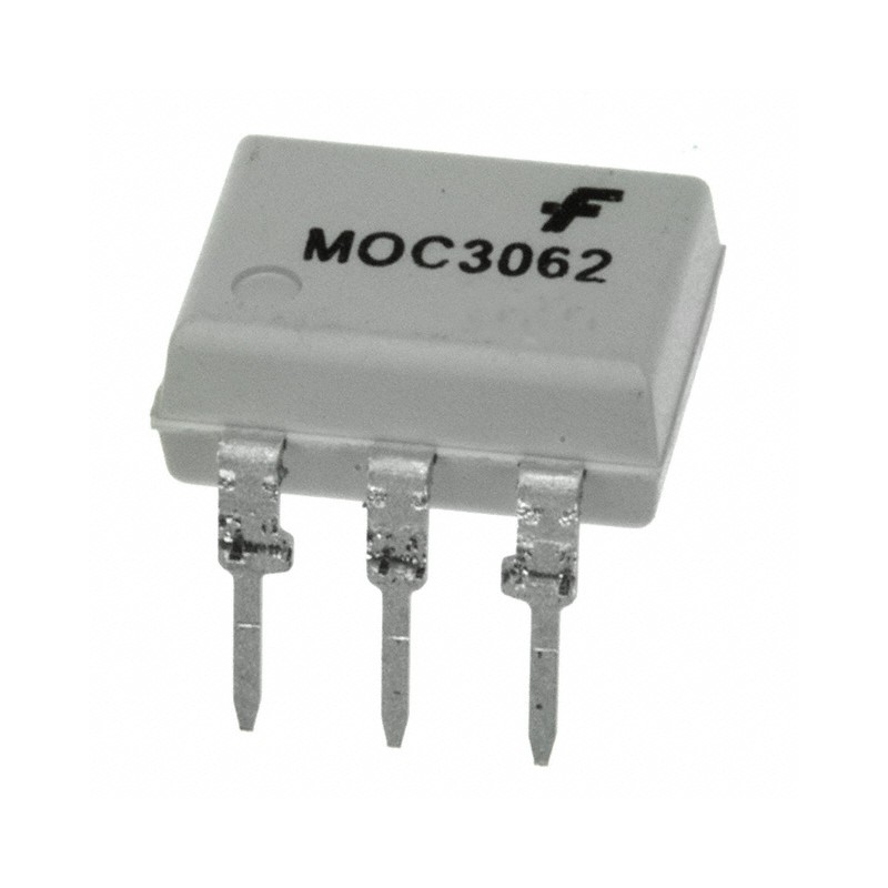 10 pcs : MOC3062M - OPTOISOLATOR 4.17KV TRIAC 6DIP