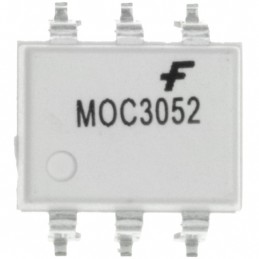 10 pcs : MOC3052SR2M - OPTOISOLATOR 4.17KV TRIAC 6SMD