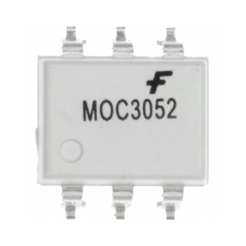 10 pcs : MOC3052SR2M - OPTOISOLATOR 4.17KV TRIAC 6SMD