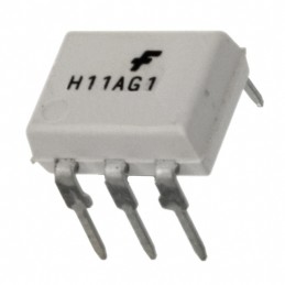 10 pcs : H11AG1M - OPTOISO 4.17KV TRANS W/BASE 6DIP
