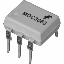 10 pcs : MOC3063M - OPTOISOLATOR 4.17KV TRIAC 6DIP