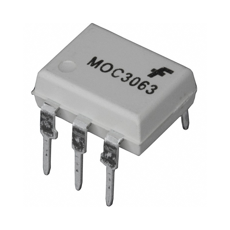10 pcs : MOC3063M - OPTOISOLATOR 4.17KV TRIAC 6DIP
