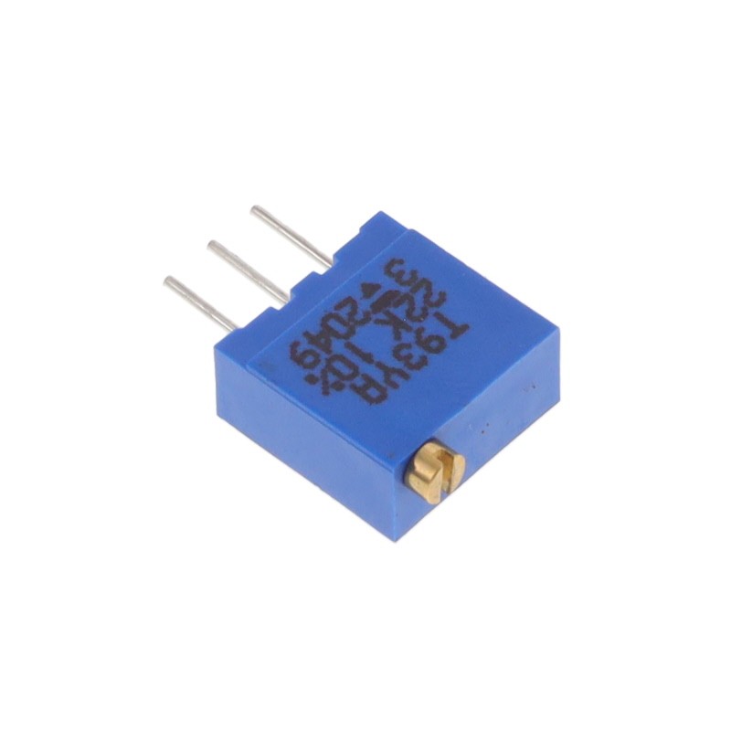 10 pcs : T93YA223KT20 - TRIMMER 22K OHM 0.5W PC PIN TOP