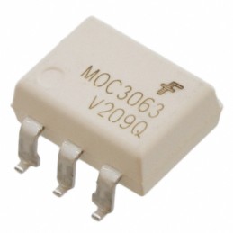 10 pcs : MOC3063SVM - OPTOISOLATOR 4.17KV TRIAC 6SMD