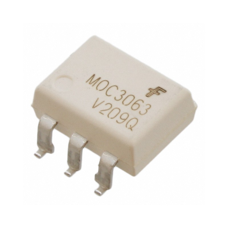 10 pcs : MOC3063SVM - OPTOISOLATOR 4.17KV TRIAC 6SMD