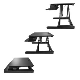 1 pcs - StarTech.com Sitting, Standing Computer Desk, 160mm x 900mm x 666mm