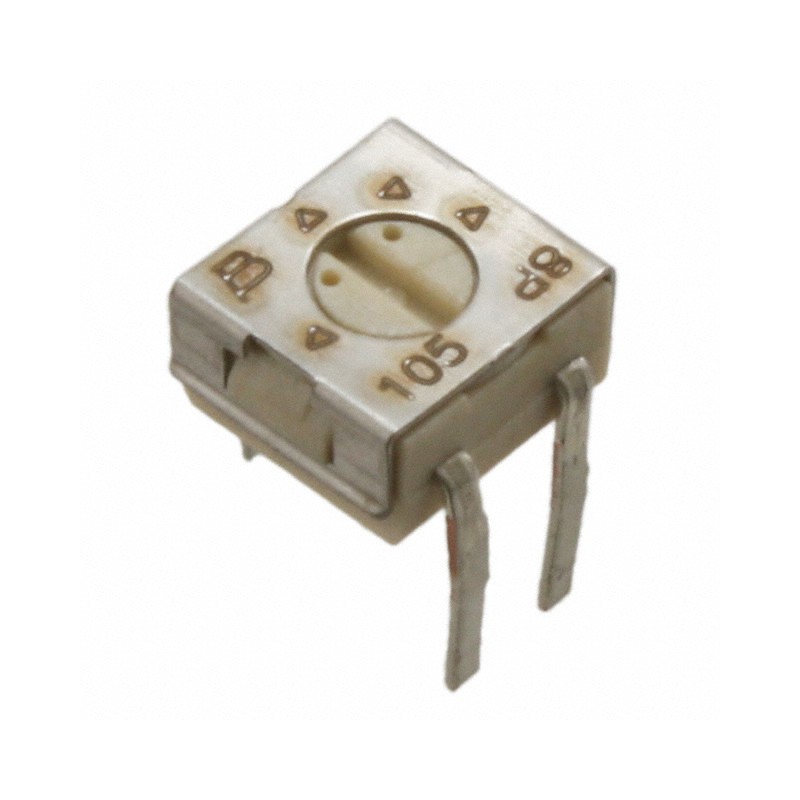 10 pcs : 3314S-1-102E - TRIMMER 1K OHM 0.25W J LEAD SIDE