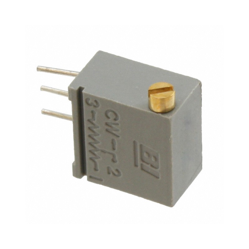 10 pcs : 68XR5KLF - TRIMMER 5K OHM 0.5W PC PIN SIDE