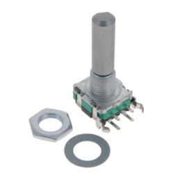 10 pcs : PRS11R-225F-S203A3 - POT 20K OHM 1/20W LOGARITHMIC