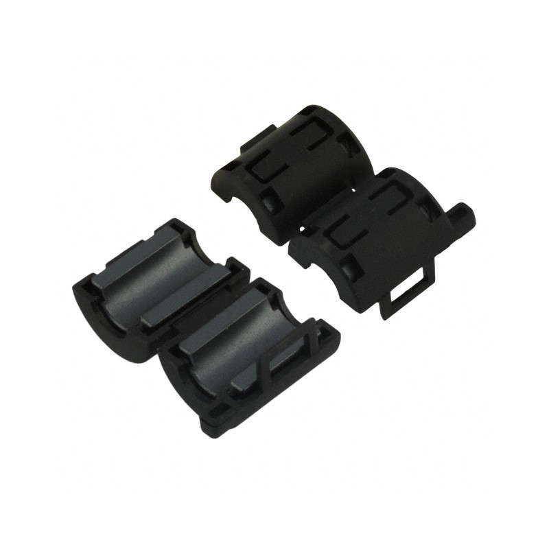 10 pcs : 28A1507-0A2 - FERRITE CORE 123 OHM HINGED 7MM