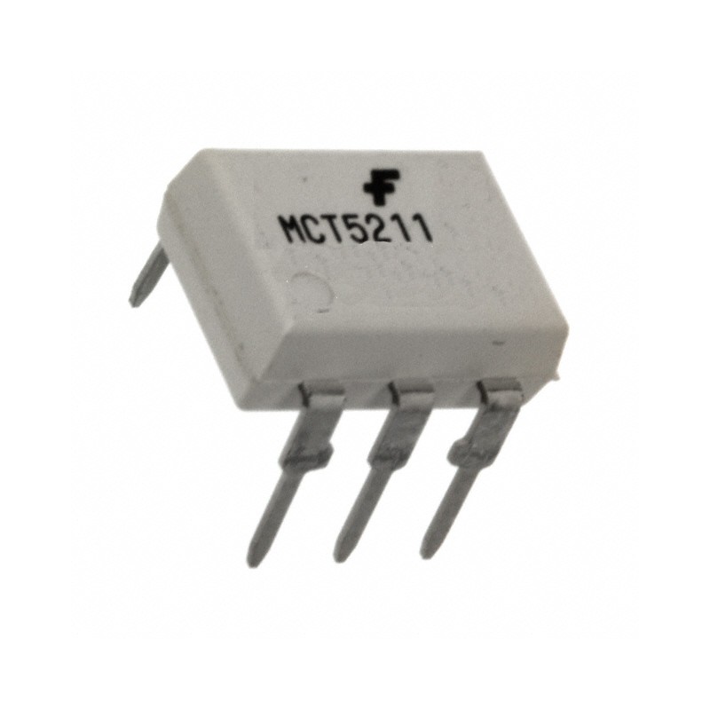 10 pcs : MCT5211M - OPTOISO 4.17KV TRANS W/BASE 6DIP