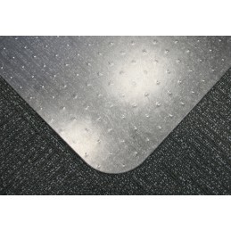 1 pcs - Coba Europe Clear Carpet Square Office Chair Mat x 1.2m, 1.5m x 1.8mm