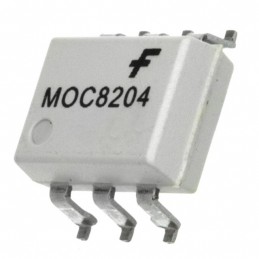 10 pcs : MOC8204SM - OPTOISO 4.17KV TRANS W/BASE 6SMD