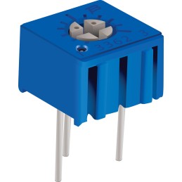 5 pcs - 100kΩ, Through Hole Trimmer Potentiometer 0.5W Side Adjust Bourns, 3362