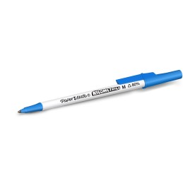 1 pcs - Paper Mate Blue Ball Point Pen, Medium Tip Size