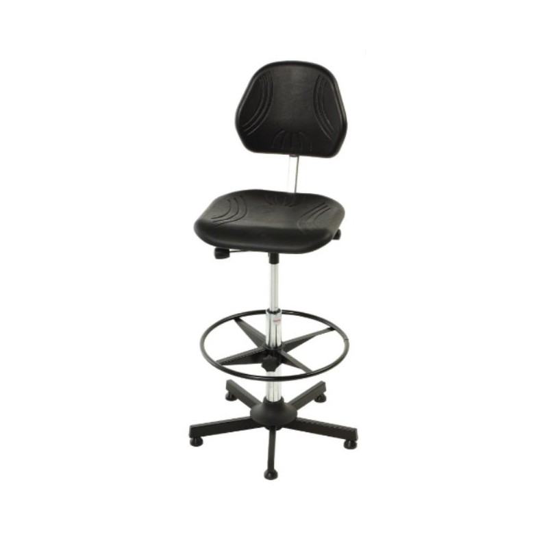1 pcs - Bott Black Vinyl Drafting Chair