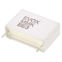 5 pcs - KEMET MMK Polyester Film Capacitor, 40 V ac, 63 V dc, ±5%, 10μF, Through Hole